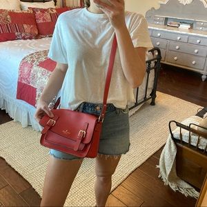 Kate Spade Red Crossbody Bag